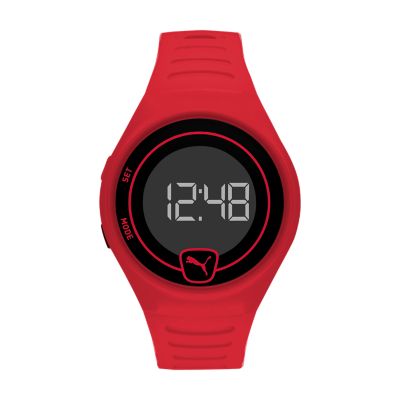 puma watch red