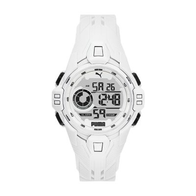 Puma white shop watch