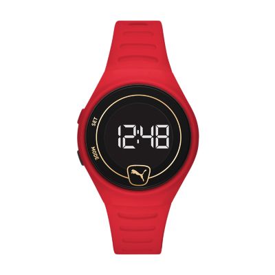 puma watch red