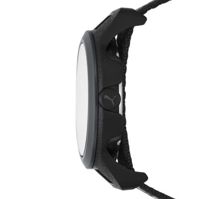 PUMA Reset Solar Black Nylon Watch - P5075 - Watch Station