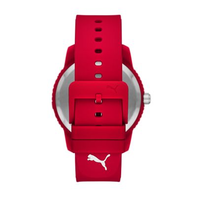 Puma watch rubber discount strap