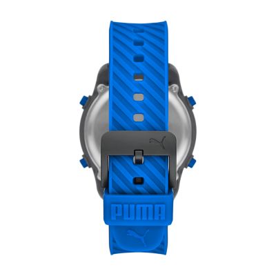 PUMA Big Cat Digital Blue Polyurethane Watch - P5101 - Watch Station