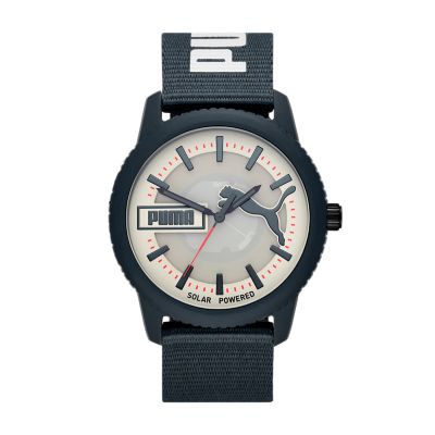 - - material® Watch Watch Ultrafresh Grey #tide ocean Solar-Powered PUMA Station P5104