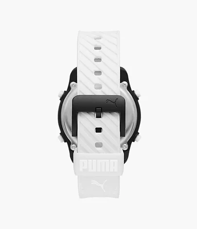 PUMA Big Cat Digital White Polyurethane Watch - P5109 - Watch Station