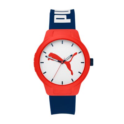 Puma blue analog clearance watch