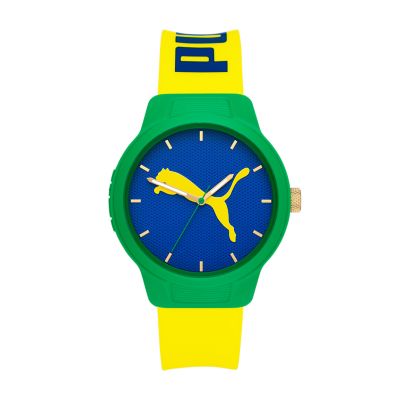 Puma yellow shop watch