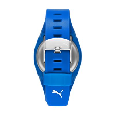 P6013 - PUMA Blue Polyurethane Digital Watch Station - Watch