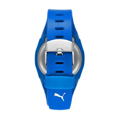 P6013 Polyurethane Watch Watch - Digital PUMA Station - Blue