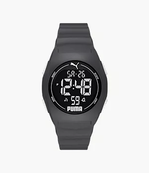 PUMA Digital Grey Polyurethane Watch