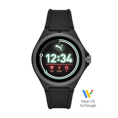 PUMA Smartwatch - Black Silicone 