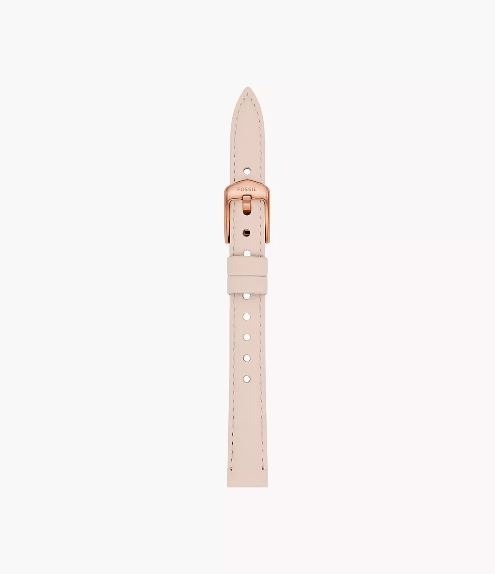 12Mm Nude Eco Leather Strap
