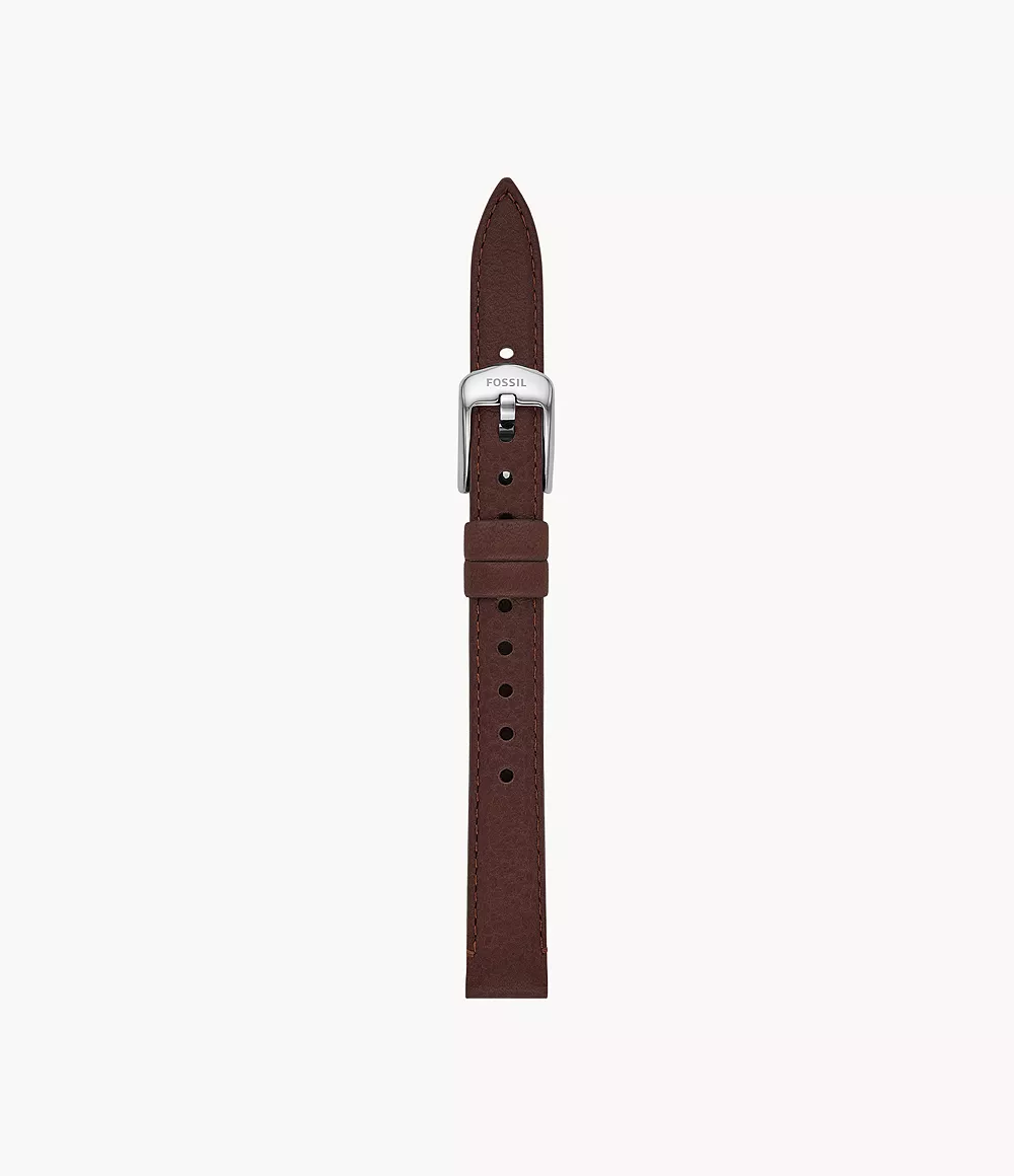 Image of 12mm Dark Brown Eco Leather Strap