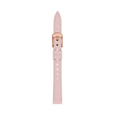 Bracelet de 12 mm en cuir LiteHide™, rose pivoine