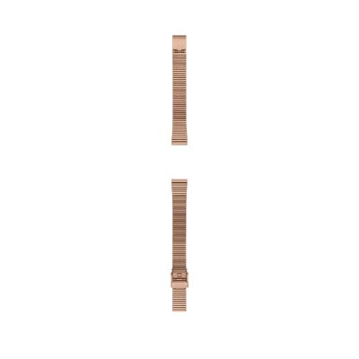 Fossil 18mm rose gold on sale strap