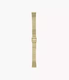 14 mm Gold-Tone Stainless Steel Bracelet