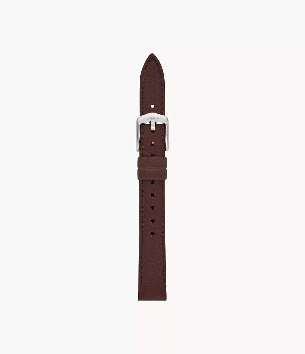 Image of 14mm Dark Brown LiteHide™ Leather Strap