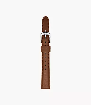 14mm Brown Cactus Leather Strap