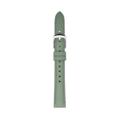 Fossil Women's 14mm Green Cactus Leather Strap