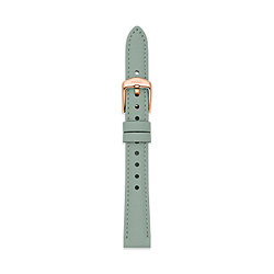 14mm Green Leather Strap