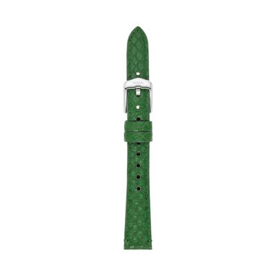 14mm Green LiteHide™ Leather Strap