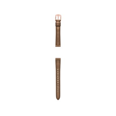 Fossil 14mm leather strap store
