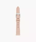 16mm Nude Leather Watch Strap