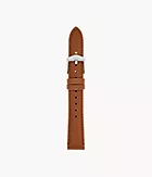 16mm Luggage Leather Watch Strap