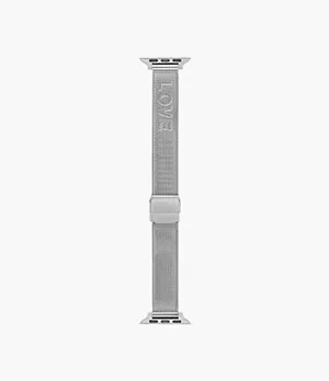 Bracelet en maille milanaise inoxydable pour Apple Watch® de 38/40/41 mm