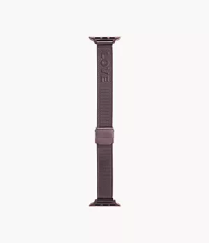 Bracelet en maille milanaise inoxydable, bordeaux, pour Apple Watch® de 38/40/41 mm