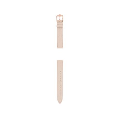 16mm Nude LiteHide™ Leather Strap - S161091 - Fossil