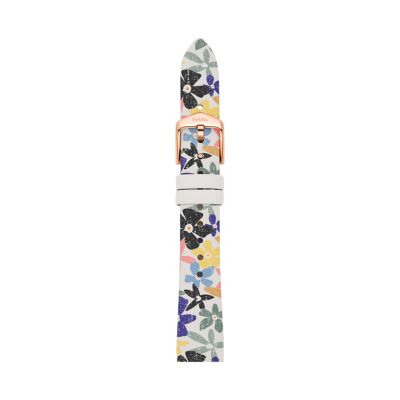 Fossil Women 16mm Multicolour Leather Strap