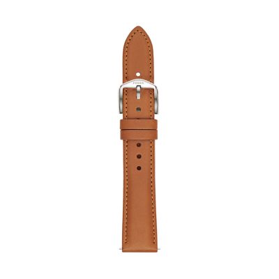 Leather 18mm Watch Strap – Sienna - Fossil