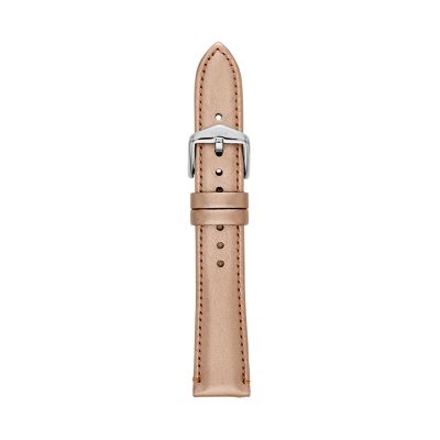 Fossil watch strap 18mm rose gold new arrivals