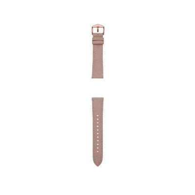 Fossil 18mm 2025 blush leather strap