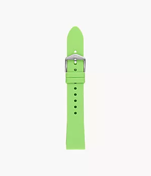 18 mm Lime Silicone Strap