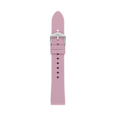 18 Mm Lavender Silicone Strap