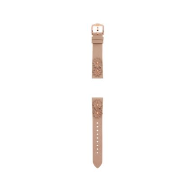 Fossil watch strap 18mm rose clearance gold