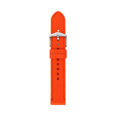 Fossil 18mm clearance silicone watch band