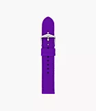 Bracelet Pride en édition limitée de 18 mm en cuir grosgrain violet