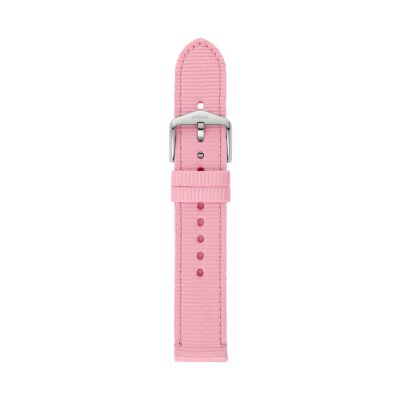 Fossil 18mm 2025 blush leather strap