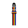 Limited Edition Pride 18mm Rainbow Grosgrain Strap
