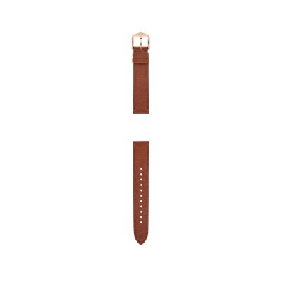 18mm ( 0.71) Width - Genuine Leather Adjustable Length Strap - Light Brown  (LV Dauphine)