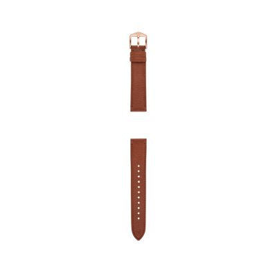 18mm Medium Brown LiteHide™ Leather Strap