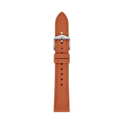 18mm Light Brown LiteHide™ Leather Strap