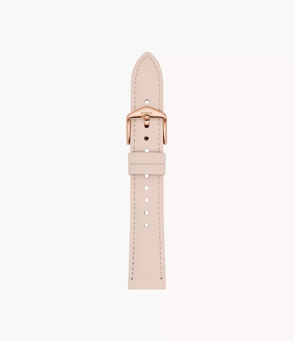 Image of 18mm Nude LiteHide™ Leather Strap