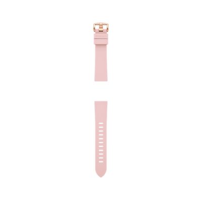 20mm Blush Silicone Strap