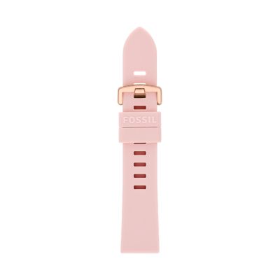 Montre connectée hybride Gen 6 Wellness Edition, en silicone, rose poudré -  FTW7083 - Fossil