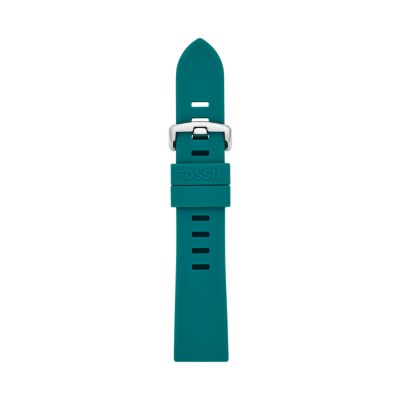 Bracelet de 20 mm en silicone, vert
