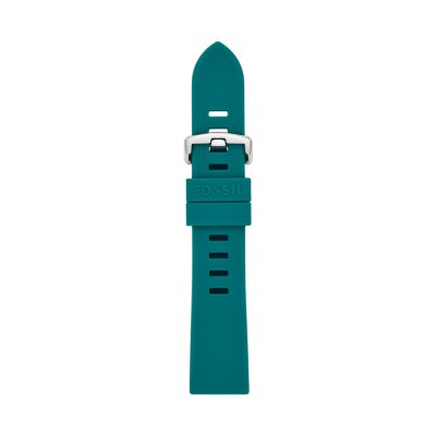 20mm Green Silicone Strap