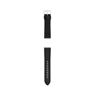 Fossil 22mm 2025 black silicone strap